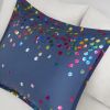 Rainbow Iridescent Metallic Dot Comforter Set